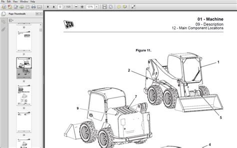 jcb 270 skid steer specs|jcb 270 service manual.